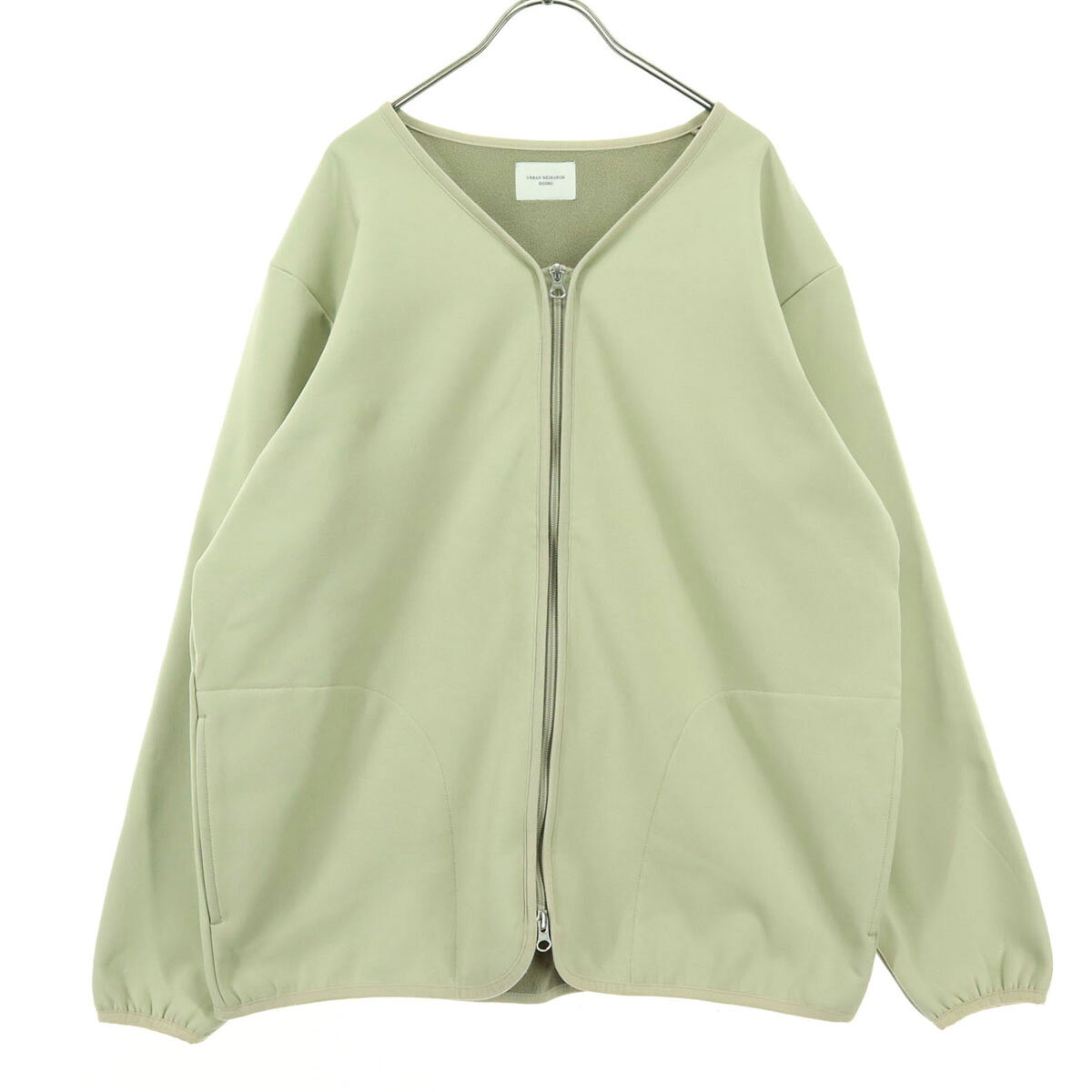 古着 URBAN RESEARCH DOORS アーバンリサーチドアーズ 長袖 ノーカラージャケット ...