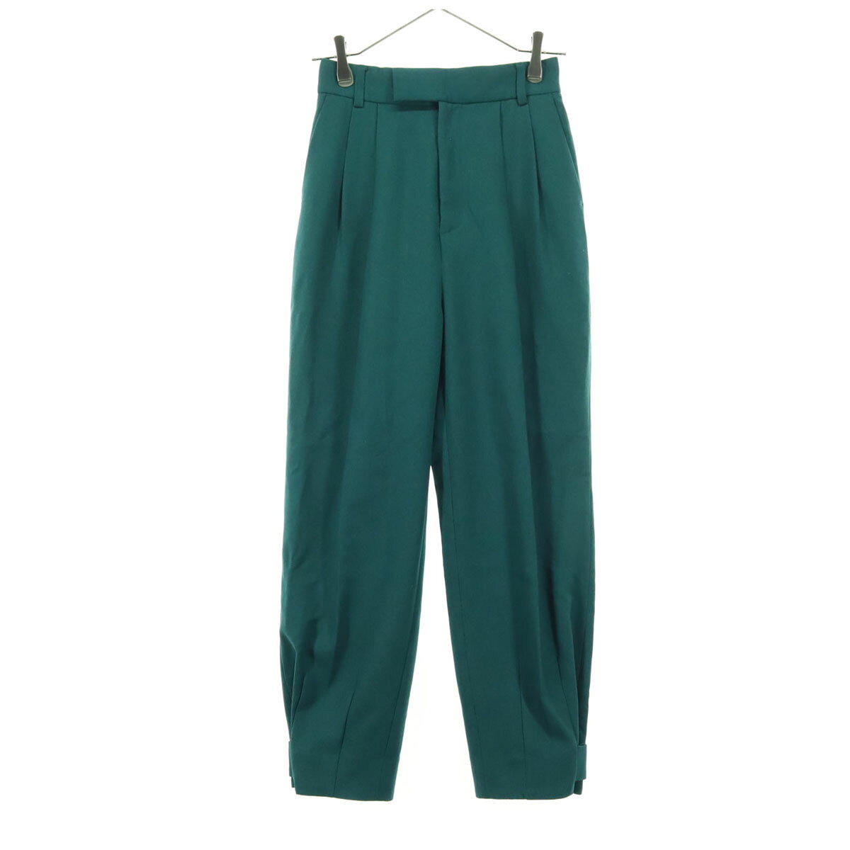 古着 美品 Mila Owen ミラオーウェン テーパードパンツ 0 グリーン 09WFP214211 レディース 【中古】 【PD】 space01-10733325 古着、USED専門百貨店BIG2nd パッケージ画像