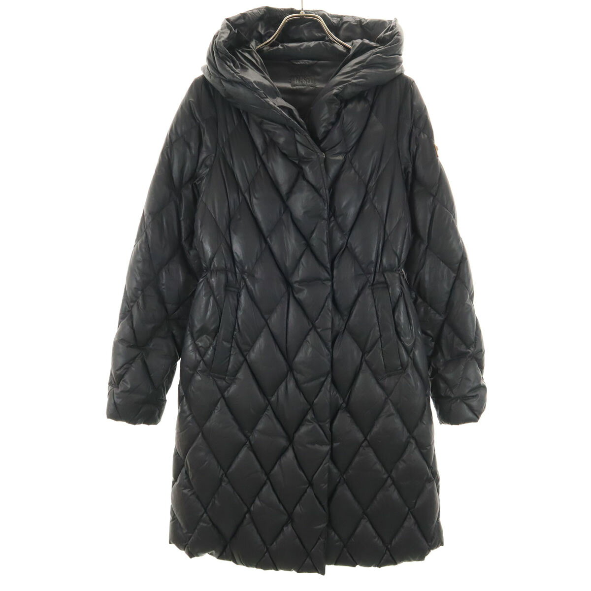 古着 DIESEL ディーゼル ダウンコート XS ブラック レディース 【中古】 【PD】