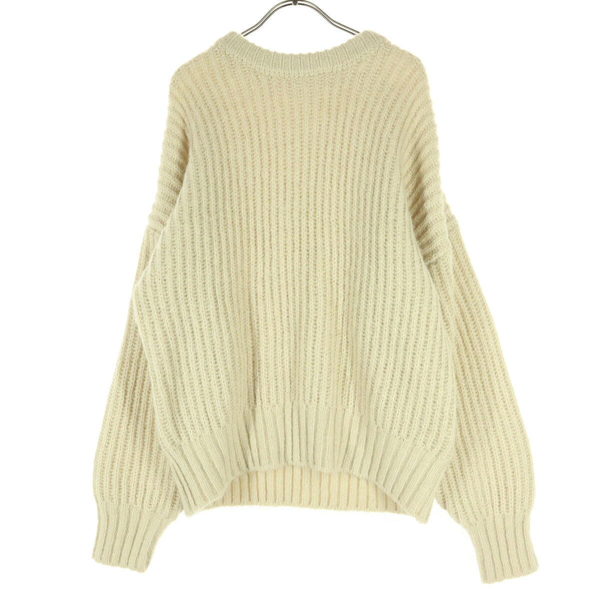 古着 美品 Mila Owen ミラオーウェン ウール混 モヘヤ混 長袖 ニット 1 ホワイト系 09WN0225006 レディース 【中古】 【PD】 space01-10735712 古着、USED専門百貨店BIG2nd パッケージ画像