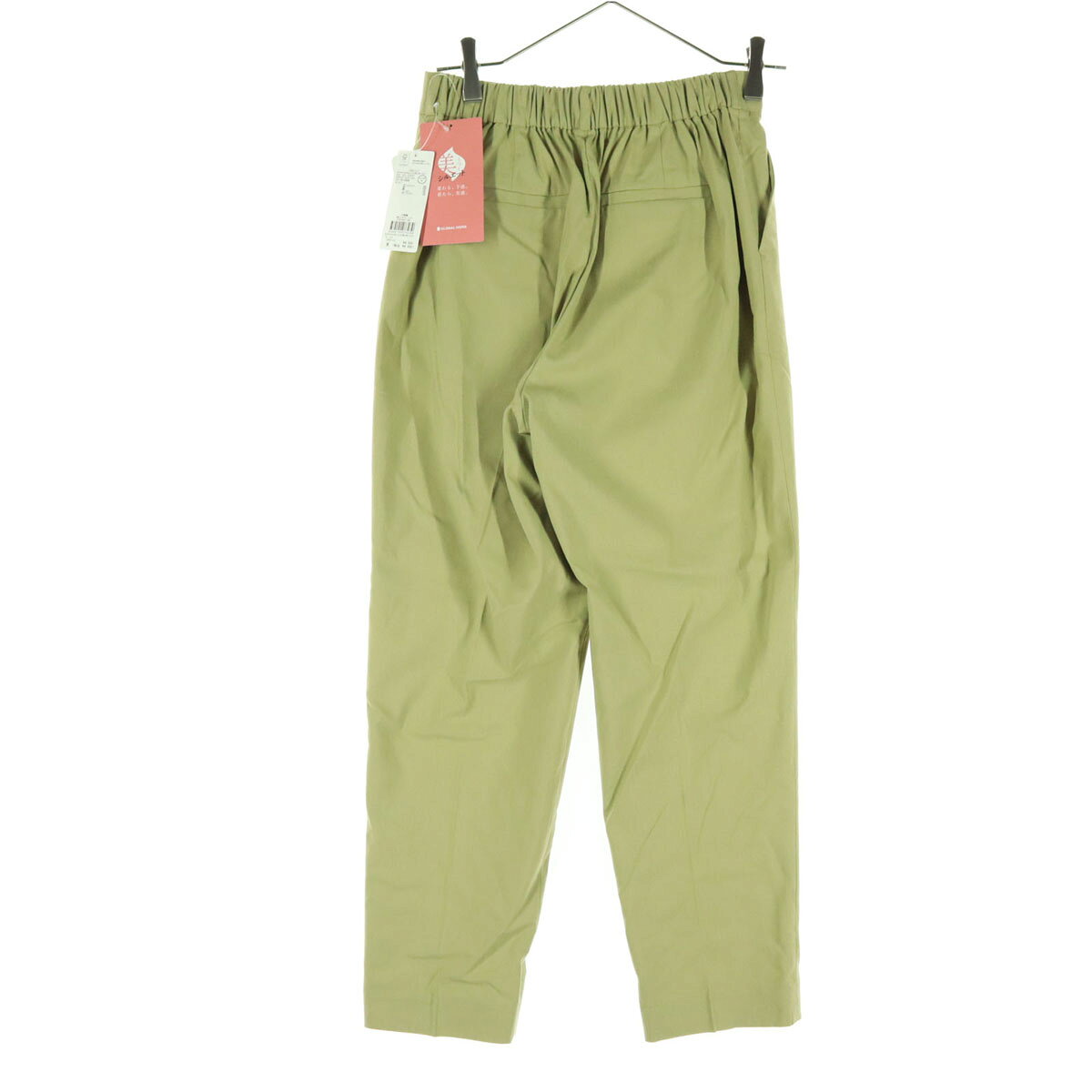 古着 未使用 GLOBAL WORK グローバルワーク テーパードパンツ M グリーン系 レディース 【中古】 【PD】 space01-10743030 古着、USED専門百貨店BIG2nd サンプル画像2