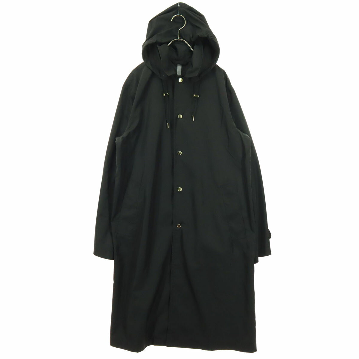 トラディショナルウェザウェアー　フーデッドライナーコート　メンズ40黒 Traditional Weatherwear（トラディショナル ウェザーウェア） コート