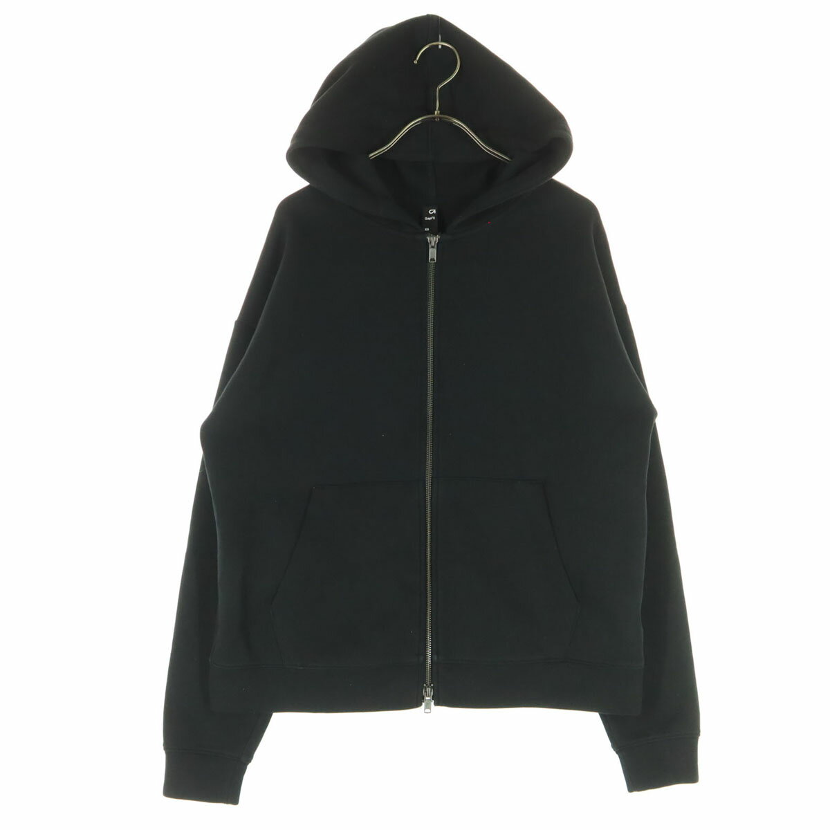 Rakuten - 古着 GapFit ギャップフィット 長袖 スウェット ジップパーカー XS ブラック メンズ 【中古】