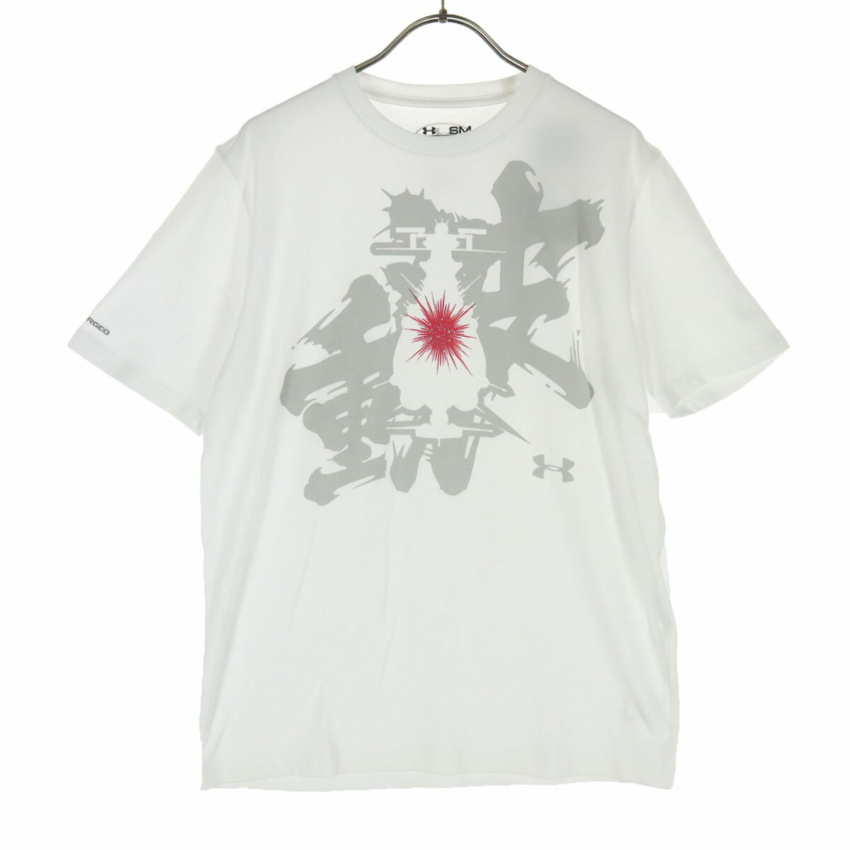 Rakuten - 古着 美品 UNDER ARMOUR アンダーアーマー 半袖 ルーズフィット Tシャツ S ホワイト メンズ 【中古】