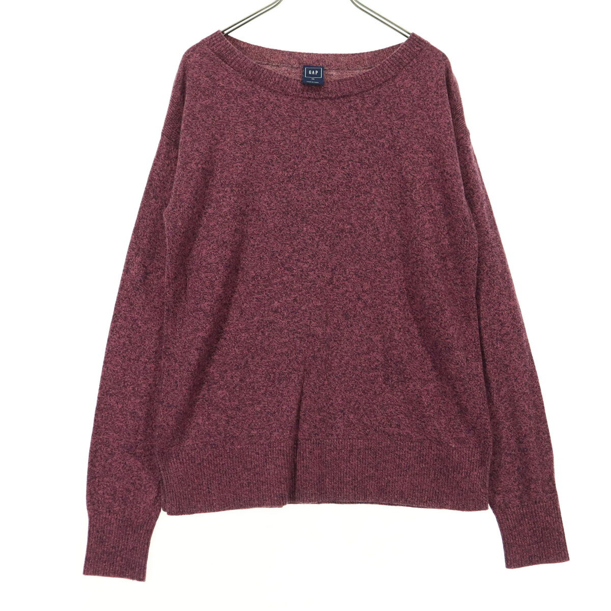 乐天商城 - 古着 美品 GAP ギャップ 長袖 クルーネック ニット XS ピンク メンズ 【中古】