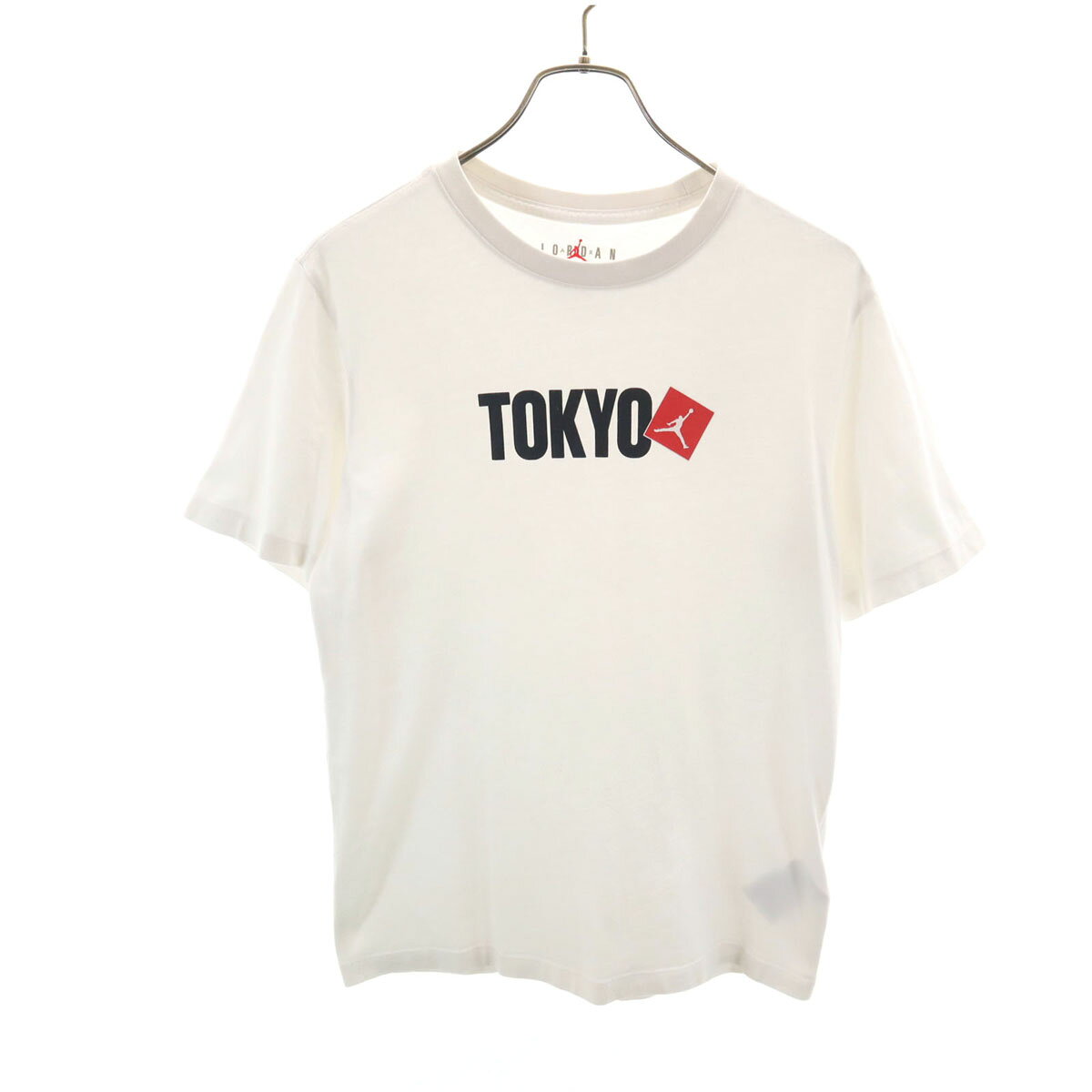 古着 AIR JORDAN エアジョーダン TOKYO 半袖 Tシャツ S ホワイト NIKE ナイキ メンズ