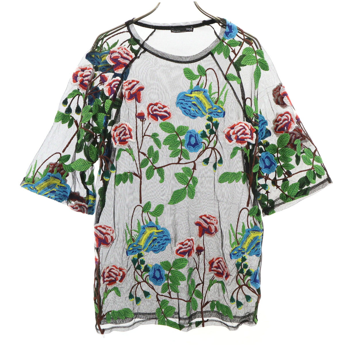 楽天市場】花柄（ブランドザラ）（Tシャツ・カットソー｜トップス