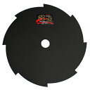 【刈払機用刈刃】8枚刃255x1.4 10インチ(草刈機用・刈払機用・替刃)