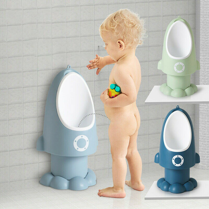おまる 便器トイレトレーニング 小便器 自立式 取り外し可能 取り付け簡単 男の子用 高さ調整可能 お子様がひとりで自然におしっこができる補助便座 "【サイズ】高さ49*長さ27.5*幅15cm【材質】プラスチック *フック*1 小ブラシ*1【自立式】3つの高さ調節可能です。お子様の身長に合わせて高さ調節が可能です。壁にかけて、地面に置いて使うこともできる両用便器です。【デザイン】お子様がひとりで自然におしっこができるよう楽しみながらトイレトレーニングができる、ロケット型で遊び心満載の男の子用練習トイレ(補助便座、小便器)です。【取り外し可能】おまる部分は簡単に外すことができるのでお手入れも楽々です。【トイレトレーニング】お子様がひとりで自然におしっこができる補助便座、小便器です。お子さまの自立を促し、楽しくトイレトレーニングができるように。" 5