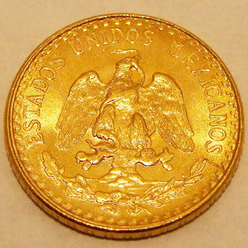 【楽天市場】【金コイン】メキシコ2ペソ金貨 1945年刻印 メキシコ合衆国発行：金貨と銀貨＆純金アクセの-SPACE-