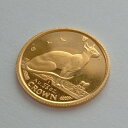 純金コイン キャット 金貨　1/25オンス 1992年製 マン島政府発行 純金 金 ゴールド コイン 品位 99.99% 24K 硬貨 貨幣 猫 ネコ