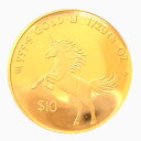 24金 ユニコーン金貨 1/20オンス(大) 2023年製 専用ボックス・保証書付 クック諸島 ロイヤルミント ゴールドコイン マザーズラブ 額面10ドル