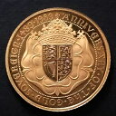 金コイン チューダーローズ ハーフソブリン金貨 1/2sov 1989年 500周年記念 イギリス 保証書付 ソブリン
