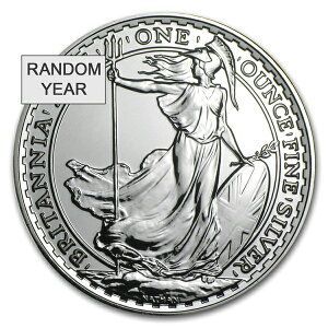 【新品】『ブリタニア銀貨 1オンス ランダム・イヤー クリアケース入り 』純銀 コイン イギリス王立造幣局発行 31.1gの純銀 純銀コイン 品位:99.9% シルバー コイン 英国 エリザベス女王 チャールズ国王 イングランド《安心の本物保証》【保証書付き】