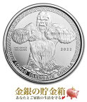 【新品】※ポスト投函※『シルバーバック ゴリラ銀貨 1オンス 2022年製 クリアケース入り』純銀 コイン コンゴ共和国発行 31.1g 品位:99.9％ ゴリラ Gorilla 動物 アニマル Animal ドラミング 令和4年 Silver Coin【保証書付き・巾着袋入り】