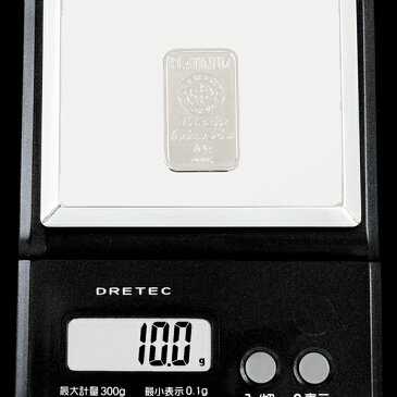 ☆送料無料☆『田中貴金属 プラチナバー 10g』インゴット 純プラチナ 田中貴金属発行 10gの純プラチナ 品位：99.95% インゴット 延べ棒 地金型プラチナ プラチナ バー 白金 Pt Platinum TANAKA 日本製《安心の本物保証》【保証書付き・巾着袋入り】