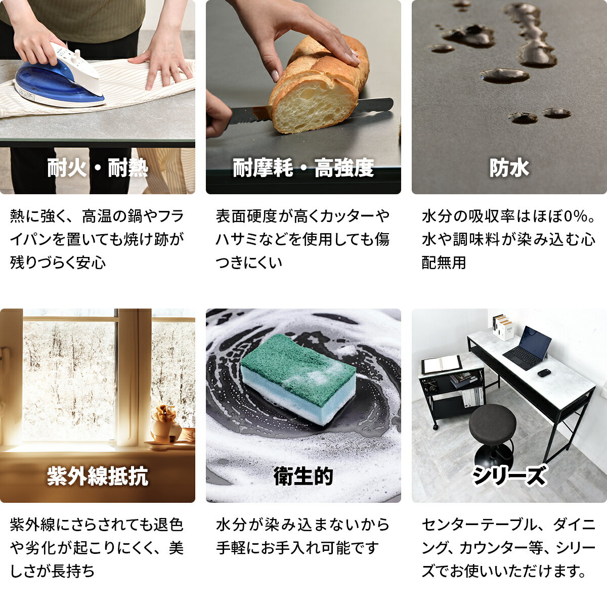 キッチンワゴン ラック キャスター付き セラミック 耐熱 キッチンラック サイドワゴン 3段 cels0273 スリム サイドテーブル スチール 配膳台 作業スペース デスクワゴン 補助テーブル 棚板 天板付き 幅60cm 可動棚 おしゃれ 北欧 [2]