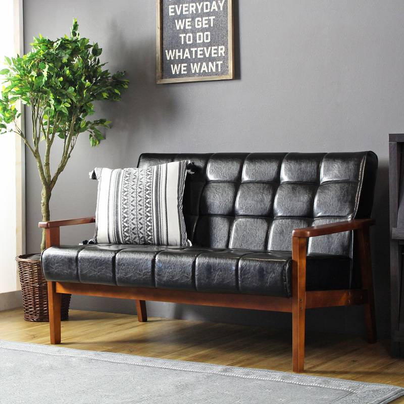 男前インテリア】2人掛けのレザーソファーのおすすめランキング