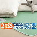 除湿シート 除湿マット 洗える 湿度調整マット 〔調湿くん〕 セミシングル 80×180cm 2枚セット 布団湿気取り 湿気対策 寝具 ウォッシャブル 丸洗いok カーペット マットレス 2枚組 梅雨対策 梅雨対策(3)