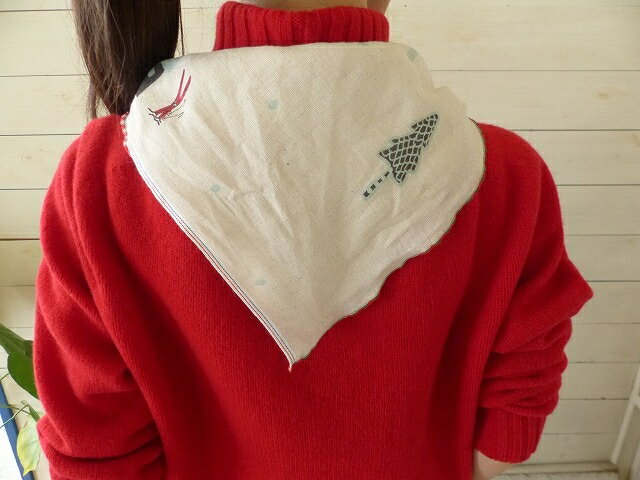 快晴堂(かいせいどう) バンダナ Retro ski柄(83Z-75)