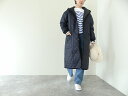 ARMEN(アーメン) POLY×POLY HEAT QUILT OVERSIZED HOODED COAT WITH RIBBED CUFF(NAM2154PP)