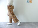 ichi(イチ) HOKKOH LIBERTY コーデュロイフラワーパンツ(240719)