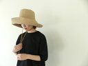 楽天SPACE　MOO Webcableami（ケーブルアミ） organic cotton BRAID CAPELINE WIDE BRIM with strap（L-008-24SS）