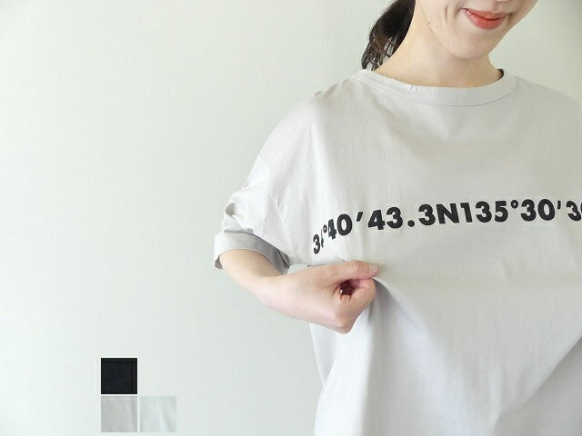 maomade(マオメイド) きれいめシルケット天竺 ナンバーTee(421221)