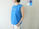 快晴堂(かいせいどう) 海上がりGIRL'S-Tシャツ SLEEVELESS A柄「オーシャン」(52C-110)