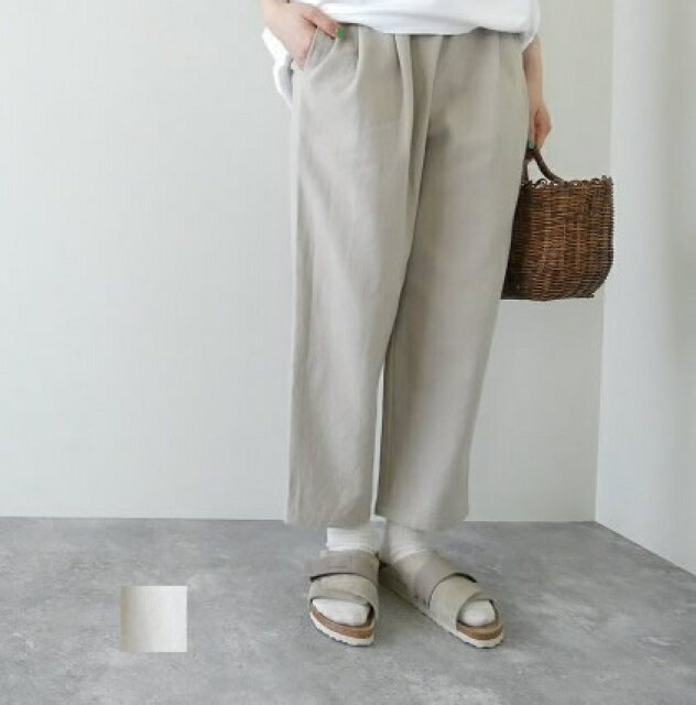 樂天商城 - evam eva(エヴァムエヴァ) cropped pants(E002T081)