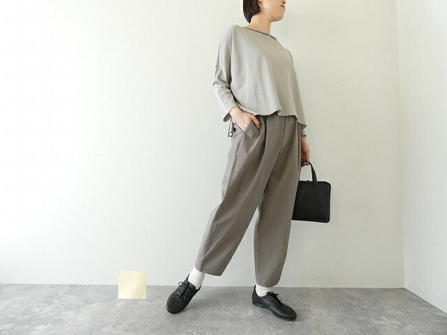 樂天商城 - evam eva(エヴァムエヴァ) cotton cropped pants(E253T064)