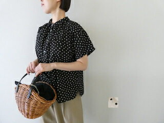 樂天商城 - vb 40/1ランダムドットブロードプリント2WAYシャツ(VB261487)