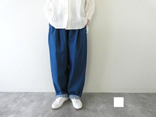 樂天商城 - MidiUmi(ミディウミ) wide tapered denim ワイドテーパードデニムパンツ(1-760136)