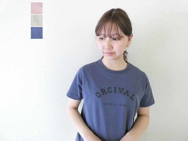 樂天商城 - ORCIVAL(オーシバル) コンパクトプリントTシャツ(OR-C0524TAB)
