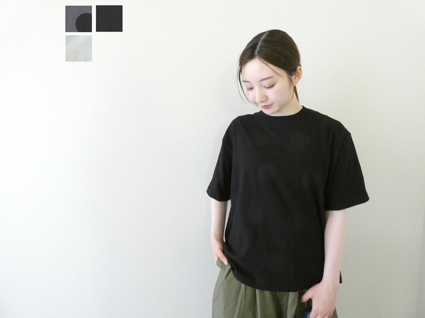 Rakuten - TANG(タング) ドット柄Tシャツ(2415017)