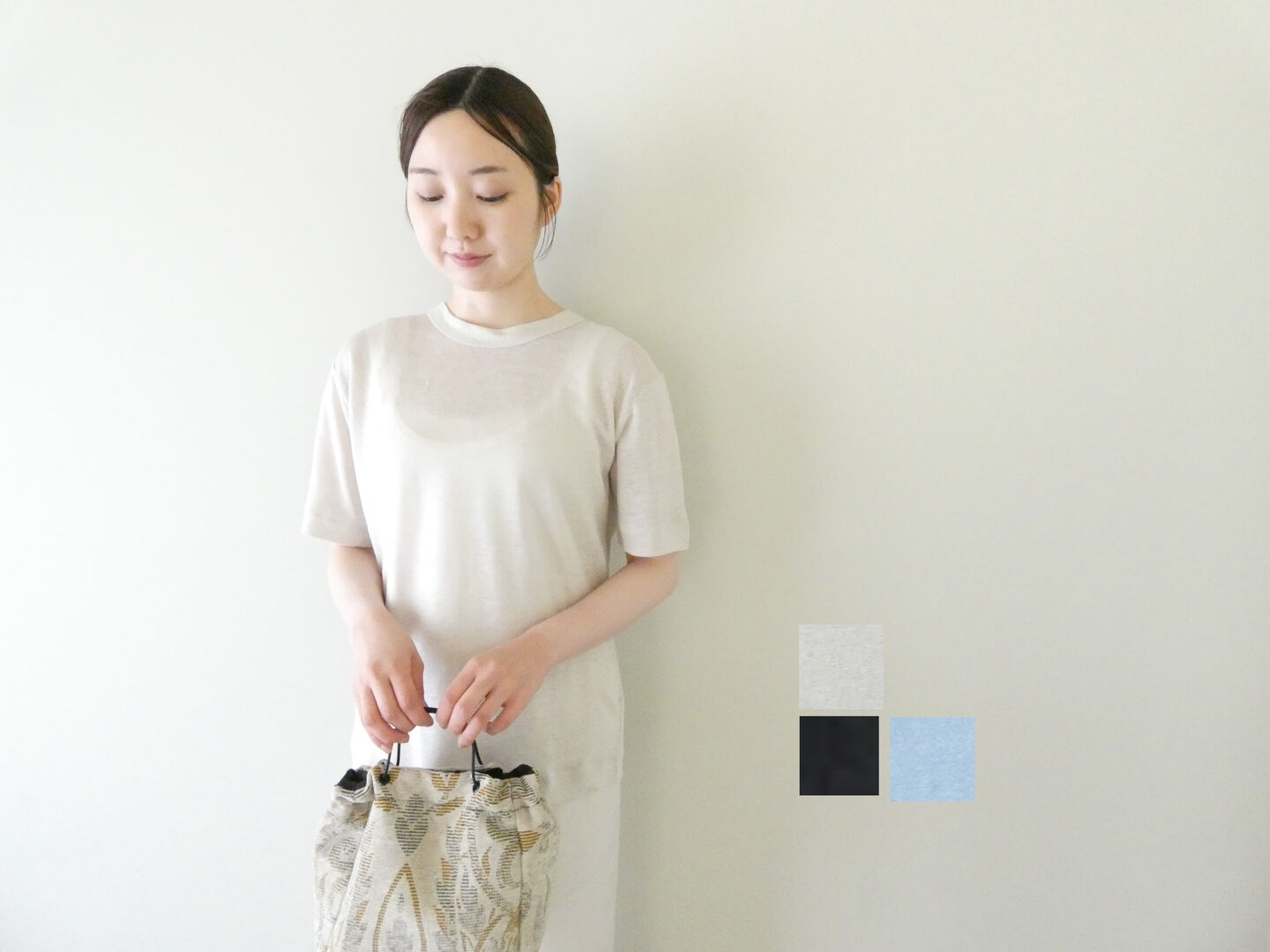 Rakuten - mao made(マオメイド) belgium linen ベルギーリネンハーフスリーブスタンダードTEE(611205)