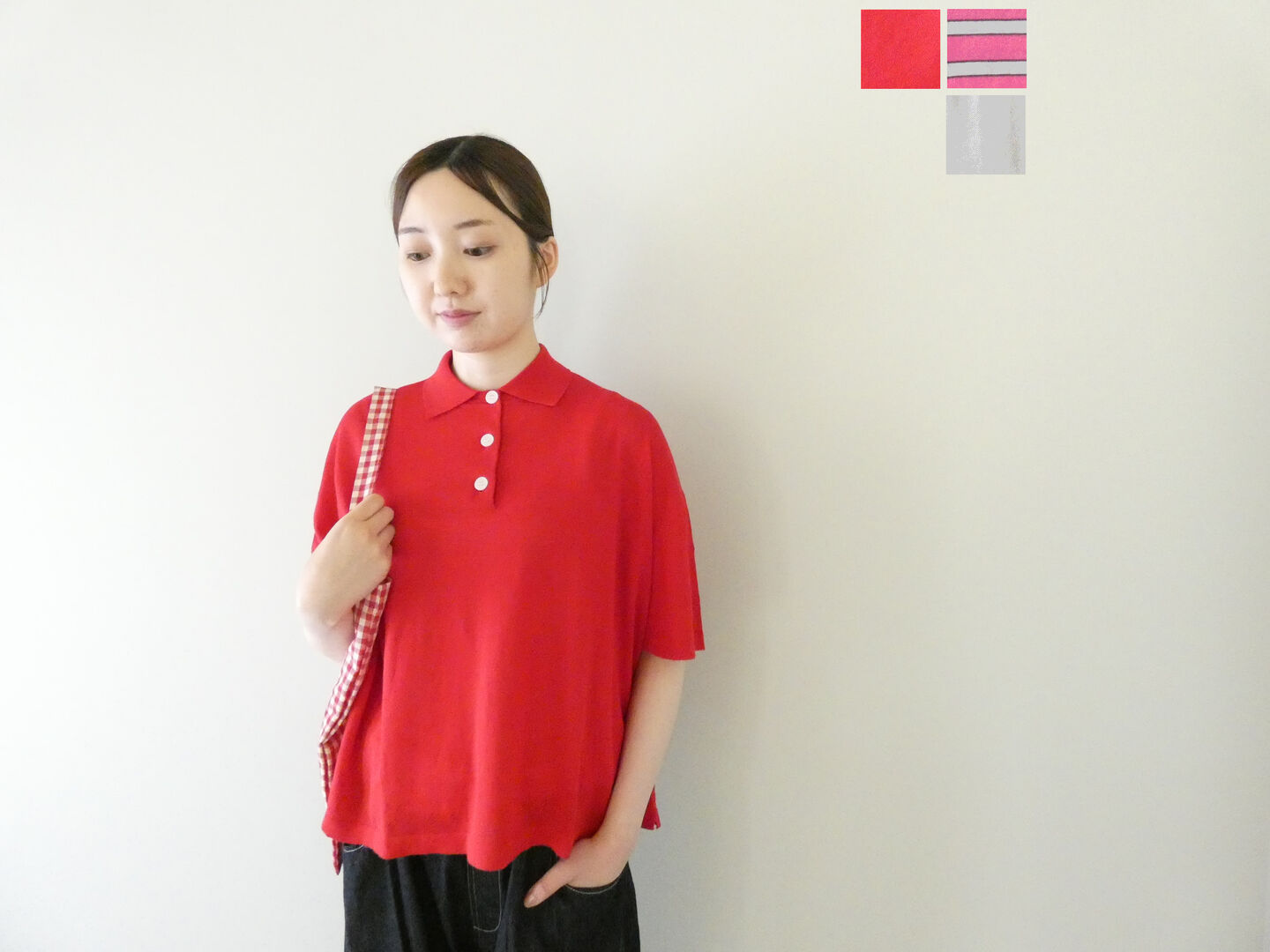 Rakuten - mao made(マオメイド) アサーメン ワイドが気分！ポロニット(621109)