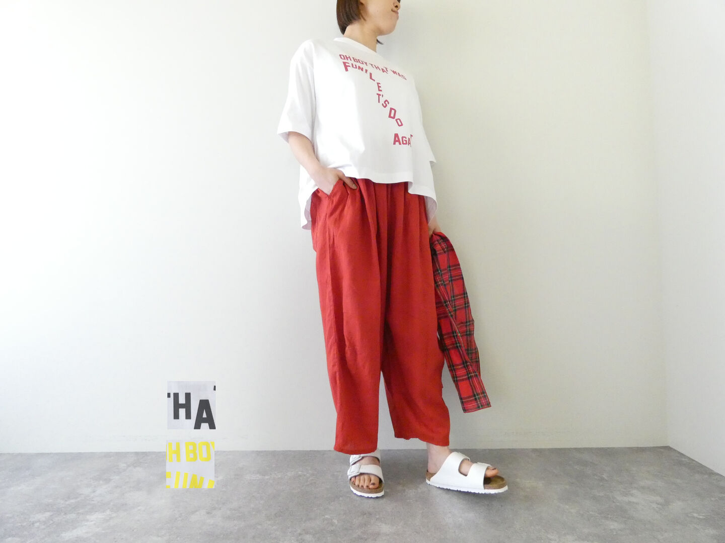 Rakuten - mao made(マオメイド) AラインROGO ROGO プリントTシャツ(631204)