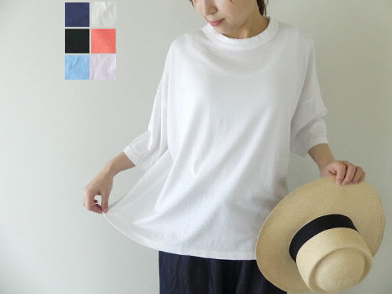 homspun(ホームスパン) 6分袖BIG Tシャツ(6365)