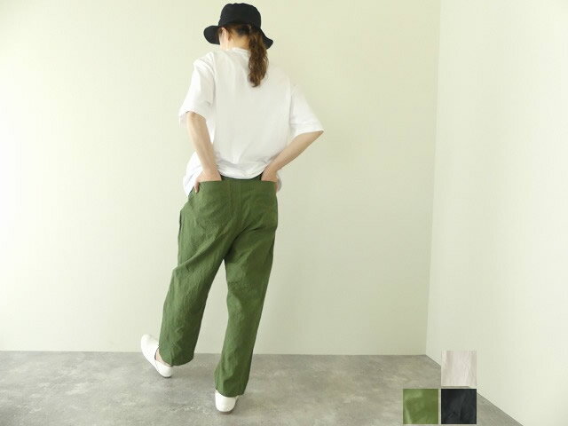 樂天商城 - NARU シーチングハンドワッシャーストレートパンツ(643856)