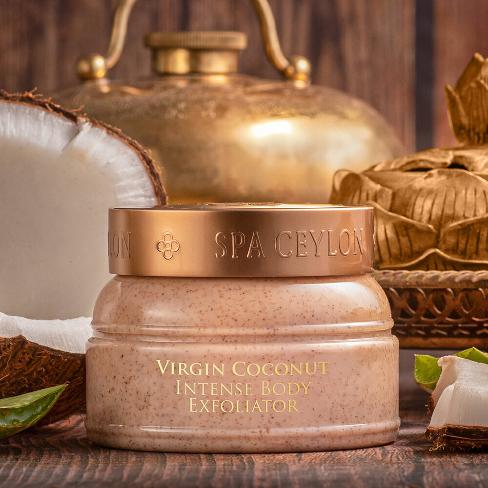 【公式】 バージンココナッツ インテンス ボディ エクスフォリエイター 200g アロマ リフレッシュ ギフト 女性 男性 プレゼント 誕生日 華やか いい香り おしゃれ 乾燥 潤い お風呂 しっとり ラグジュアリー スパ ボディケア セルフケア リラックス アーユルヴェーダ