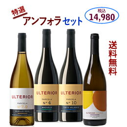 バレンタインデー ホワイトデー お土産 スペインワイン 産地 DOラ・マンチャ【ウルテリオール（赤 白 オレンジワイン）選べる4本セット】ギフト プレゼント 選べるワインセット エリアス ロペス モンテロ おすすめ オーガニック 大人買い 箱買い ケース買い まとめ買いのサムネイル