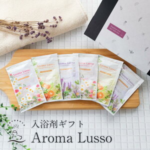 入浴剤 ギフト【アウトレット商品】 天然アロマ入浴剤 Aroma Lusso アロマルッソ リラックス ビューティー ファイン 計6袋 入浴化粧品 母の日 結婚 出産 御祝い プチギフト プレゼント お洒落 1000円 ぽっきり 送料無料 ネコポス お歳暮