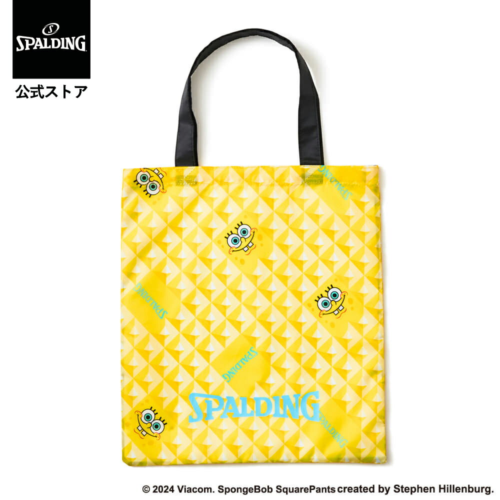 【スーパーSALE10％OFF：12/11 1：59まで】【公式】パッカブルトートバッグ スポンジ・ボブ パターン 5..