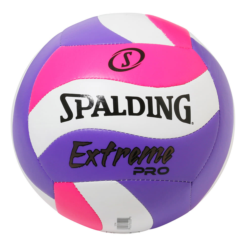 【公式】エクストリームプロ ウェーブ ピンク×パープル 5号球 72-199Z SPALDING ス...