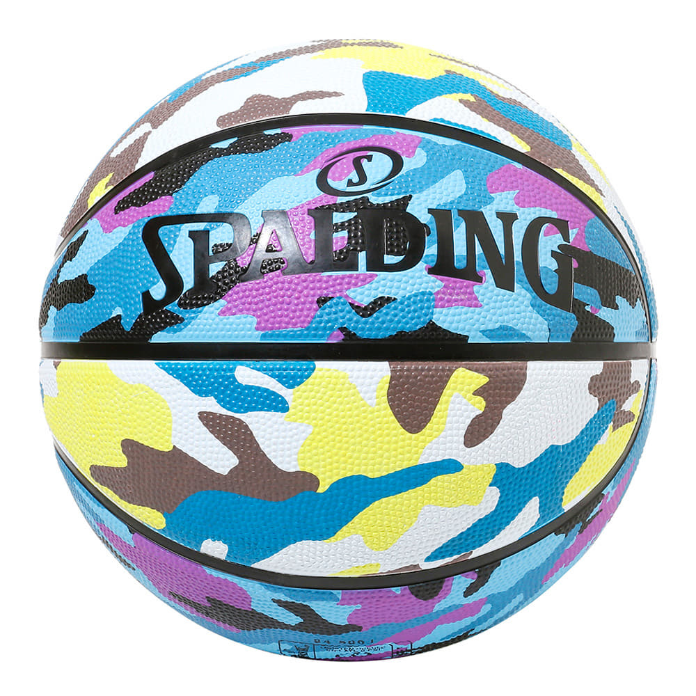 【公式】マルチカモ ブルー×ブラウン 5号球 84-494J SPALDING スポルディング 公式...