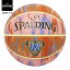 【公式】マーブル デザート サンセット ラバー 6号球 84-988J SPALDING スポルディング 公式 バスケットボール バスケ 6号 女性 ウィメンズ ラバー ゴムボール