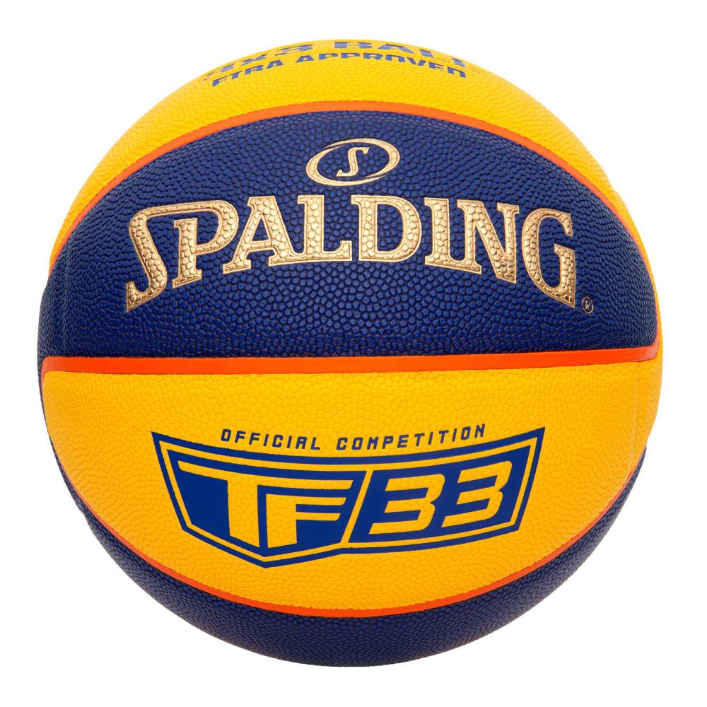 樂天商城 - 【公式】TF33 オフィシャルゲームボール 6号球 76-862Z SPALDING スポルディング 公式 バスケットボール バスケ FIBA 6号 3X3 革 合成皮革 屋内 室内