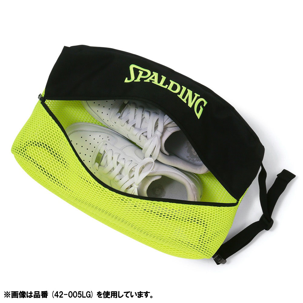 【公式】シューズバッグ ブリーズ ブラック×マゼンタ 42-005MG SPALDING スポルデ...