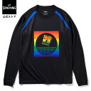 【公式】バレーボールロングスリーブTシャツ MTVレインボー SMT211800 SPALDING スポルディング 公式 バレーボール バレー ウェア 練習着 ...